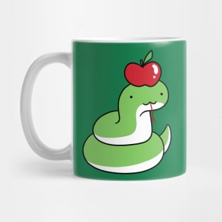 Red Apple Snake Mug